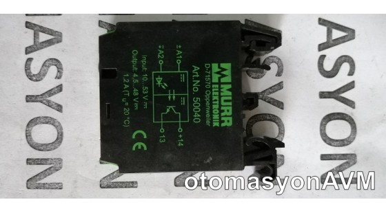 Murr elektronik D-71570 OPPENWEİLLER