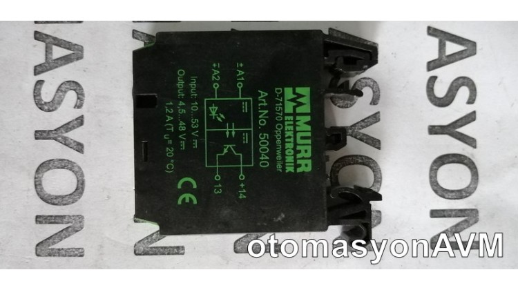 Murr elektronik D-71570 OPPENWEİLLER