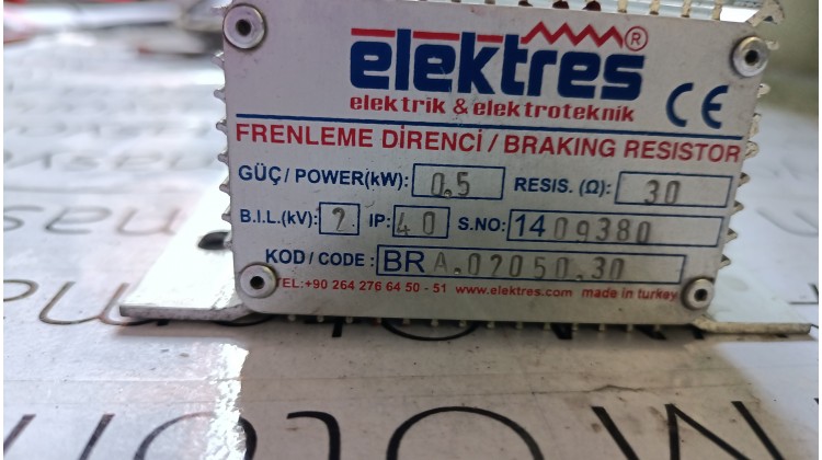 ELEKTRES BRAKING RESISTOR