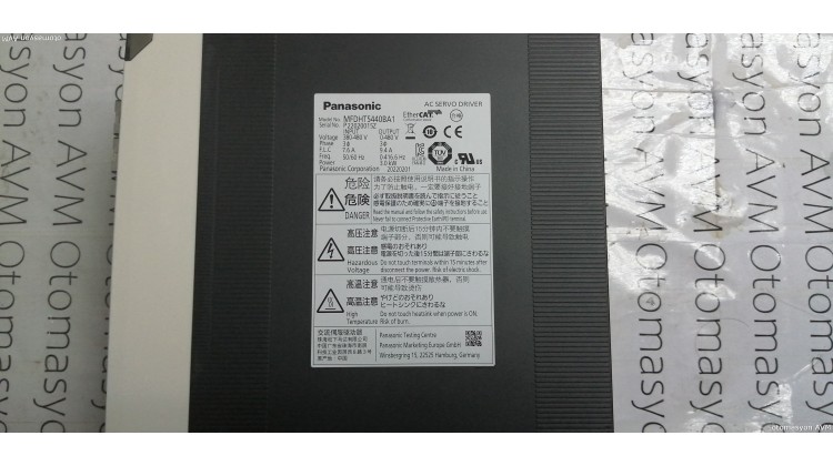 Panasonic Servo MFDHT544OBA1