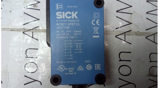 Sick Sensor WTB27-3P3711 Sick Sensor WTB27-3P3711
