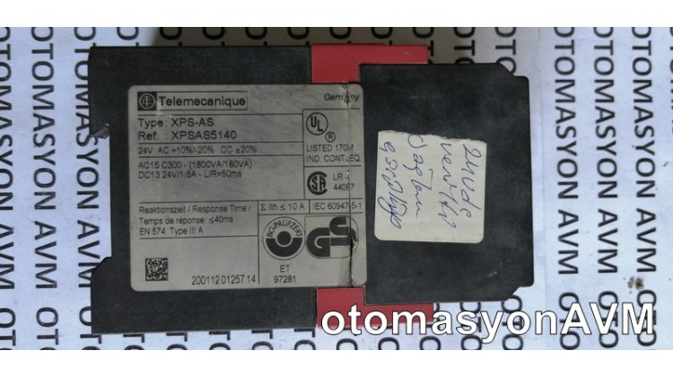 Telemecanique XPS-AS/SERiEB XPSAS5140
