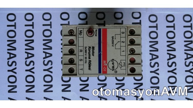 ENTES MK-01 MOTOR KORUMA RÖLESİ