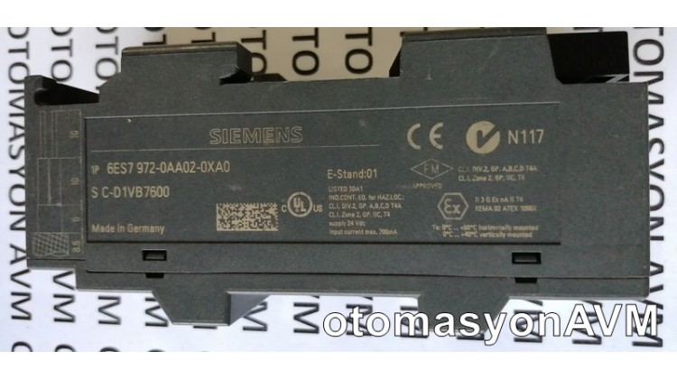 Siemens 6ES7 972-0AA02-0XA0