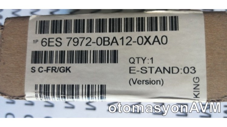 Siemens 6ES 7972-0BA12-0XA0