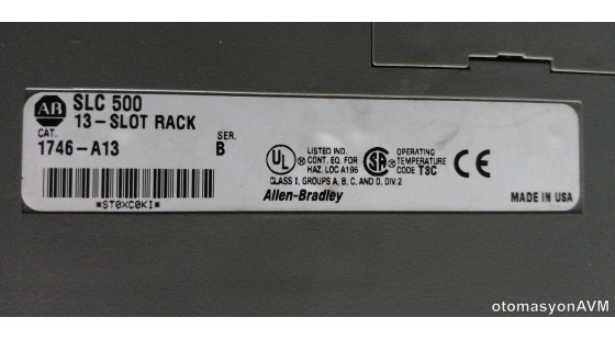 Allen Bradley 1746-A13