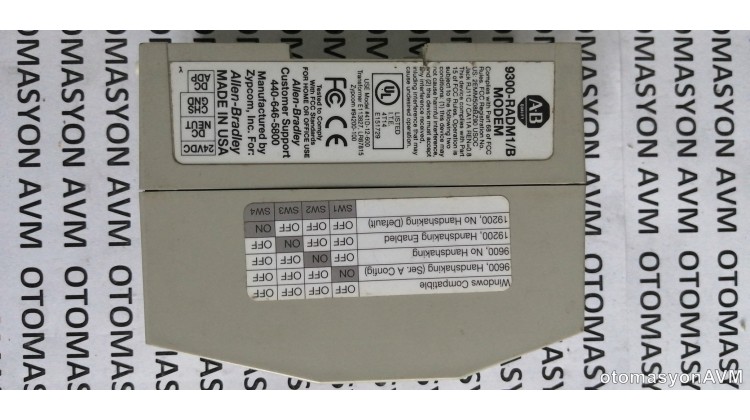 Allen Bradley 9300-RADM1/B MODEM Allen Bradley 9300-RADM1/B MODEM