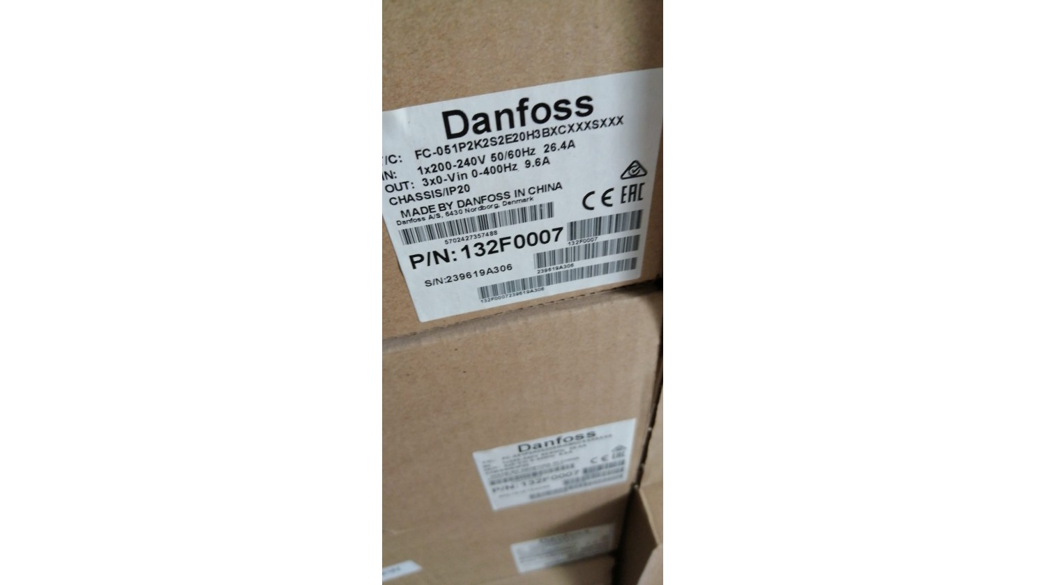 Danfoss FC 51 2,2kw sürücü micro drive