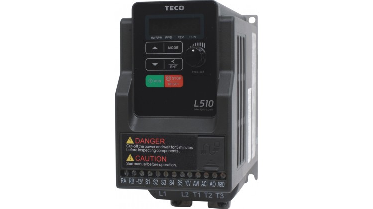 Teco L510 ac sürücü -0-75kw