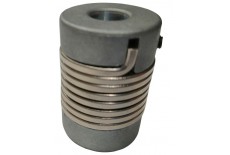 Encoder coupling, 10 mm - Steel spring spiral