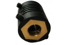 Plastic spring spiral Encoder Coupling with an 8 mm stell hole