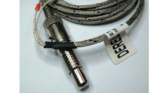 1 Mt 8mm -Bayonet tip j tipi termokupl