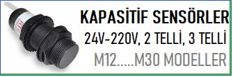 Kapasitif yaklaşım sensörleri