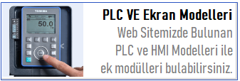 Plc ve ekranlar, programlı cihaz modelleri