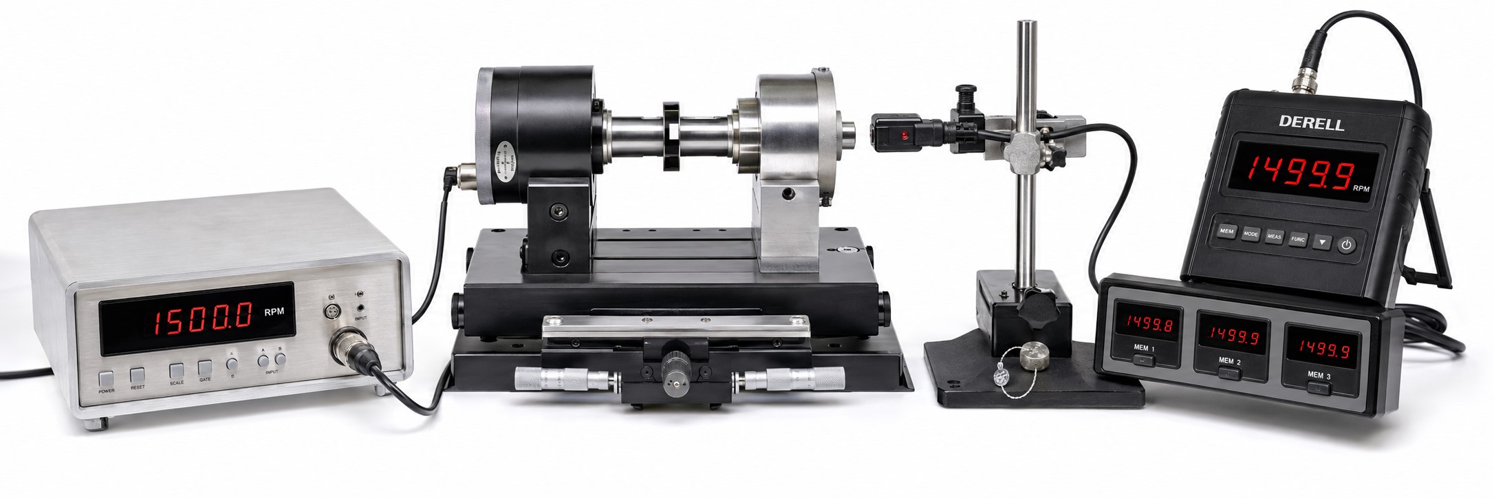 What is the accuracy and precision of the tachometer?