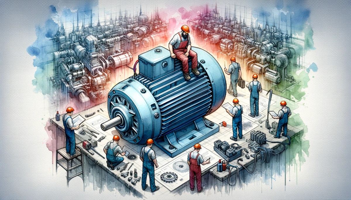 What is the maintenance for DC motors?