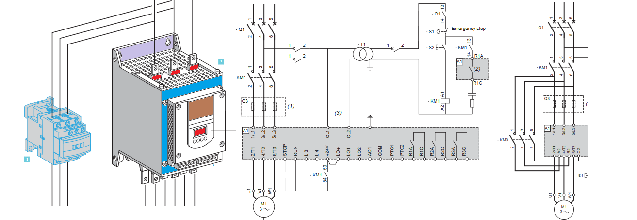 Telemecanique softstarter
