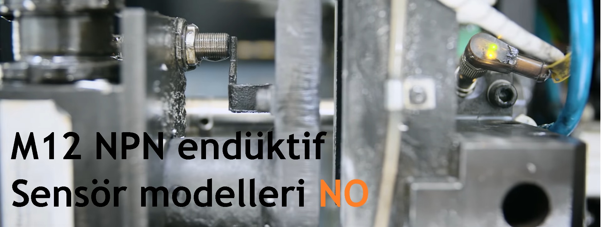 m12 endüktif sensörler -NPN normalde açık